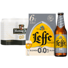 Hertog Jan 0.0 of Leffe 0.0 %